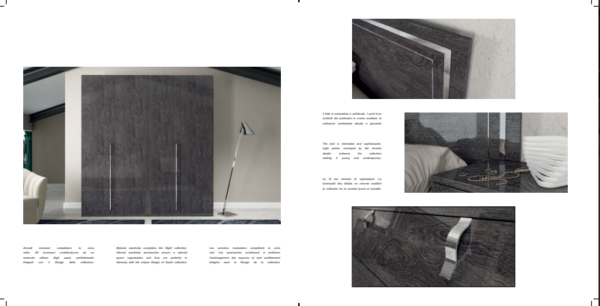 Chambre à coucher italienne SARAH GREY – Image 8