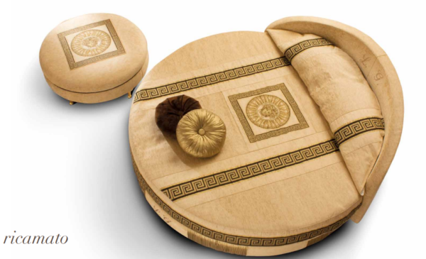 Lit rond luxury LENTINI