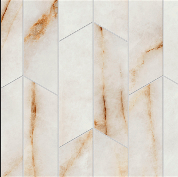 MARVEL DIVA ICE CRYSTAL Mosaico Chevron Velvet